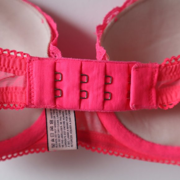 Victoria's Secret Pink Padded Bra, Size 32C - Picture 6 of 9
